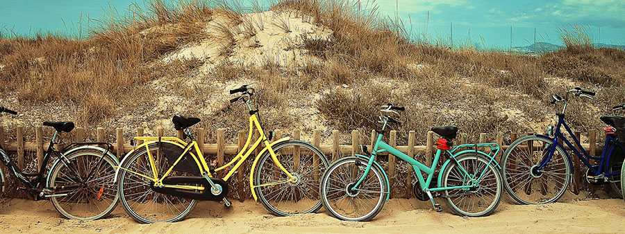 De Montpellier à la plage à vélo